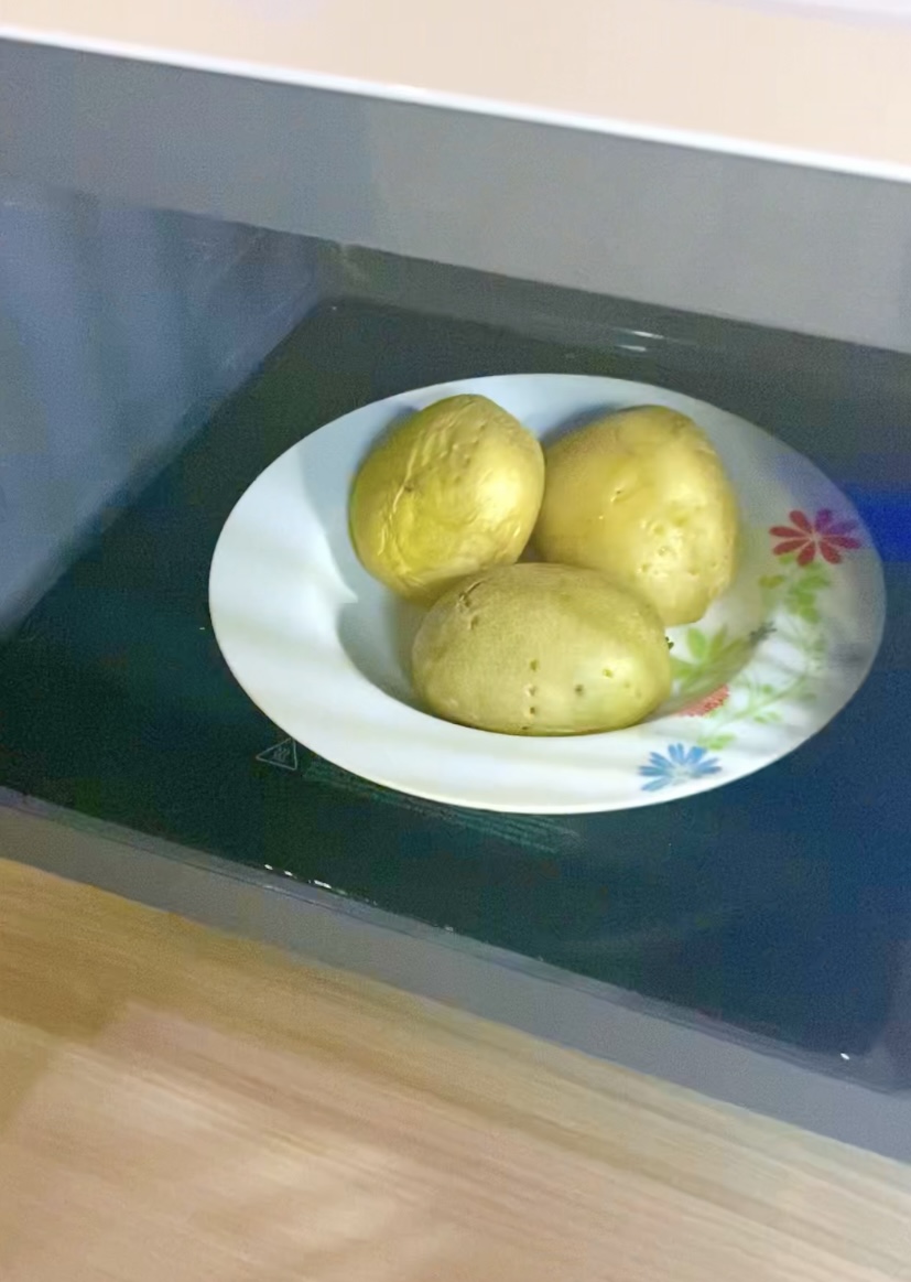 Patate ripiene cottura in microonde